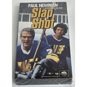 NEW Slap Shot Sealed Vintage VHS Tape Cassette Movie Hockey Paul Newman